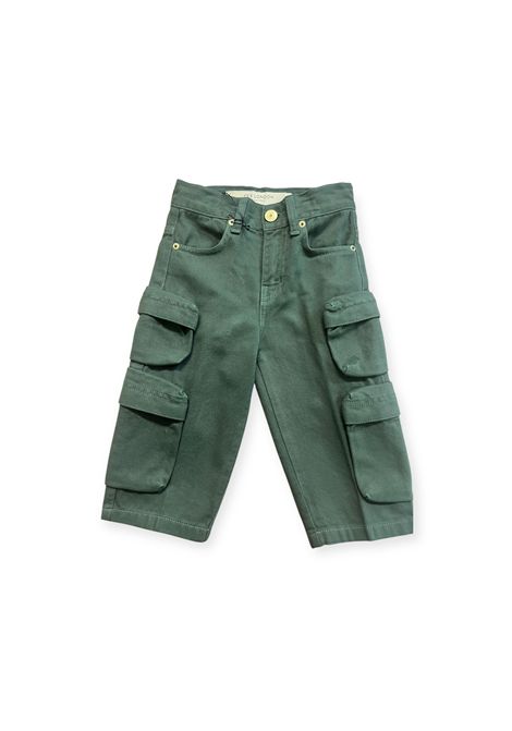 Pantaloni Cargo YES LONDON | JR3093VERDE
